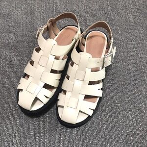 Madewell Cream Sandals